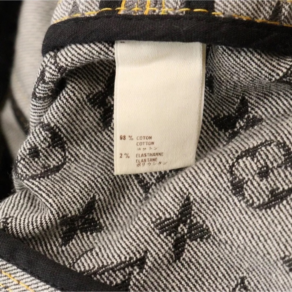 Authentic Louis Vuitton Denim Patch Work Pants - image 6